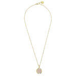 Collana Le Chicche con pasta vitrea 16mm rosa milky-5942